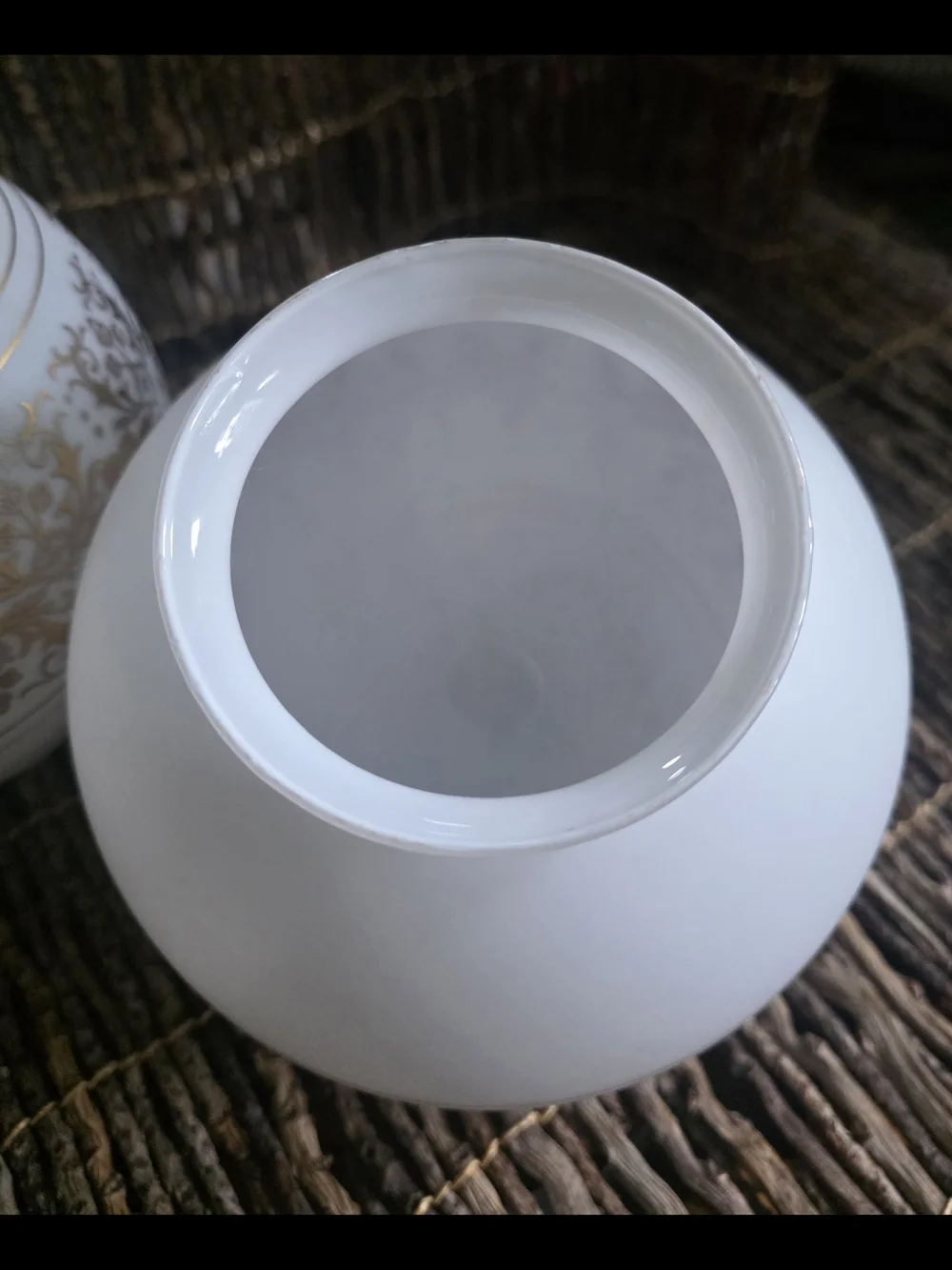 Vintage 1920s globe Light Shade Ceiling 6